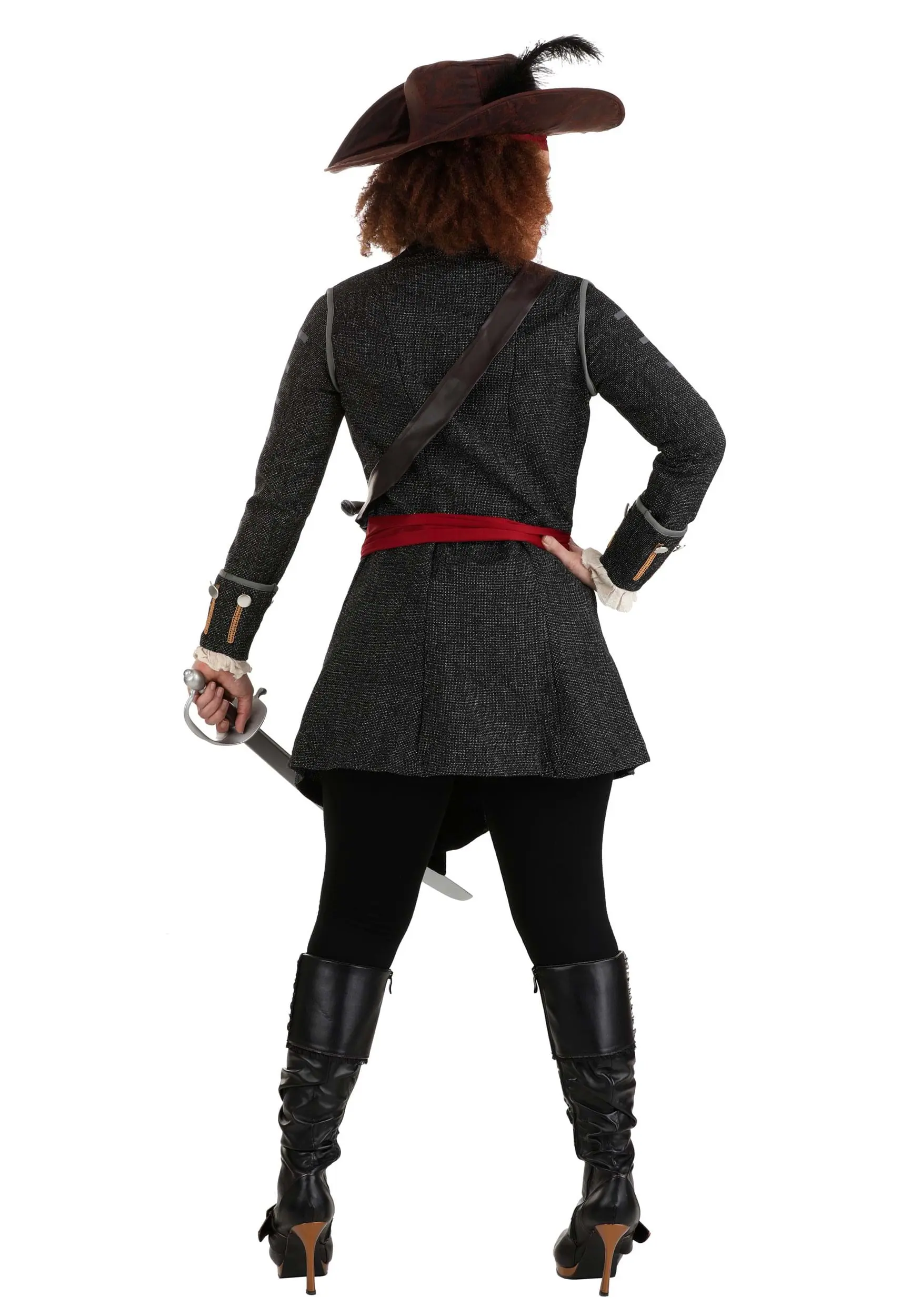Women's Fearless Pirate Costume 3 Women's Fearless Pirate Costume - Image 3