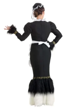 Women's French Feather Duster Costume 6 Women's French Feather Duster Costume -Fun Costumes Shop womens french feather duster alt 2