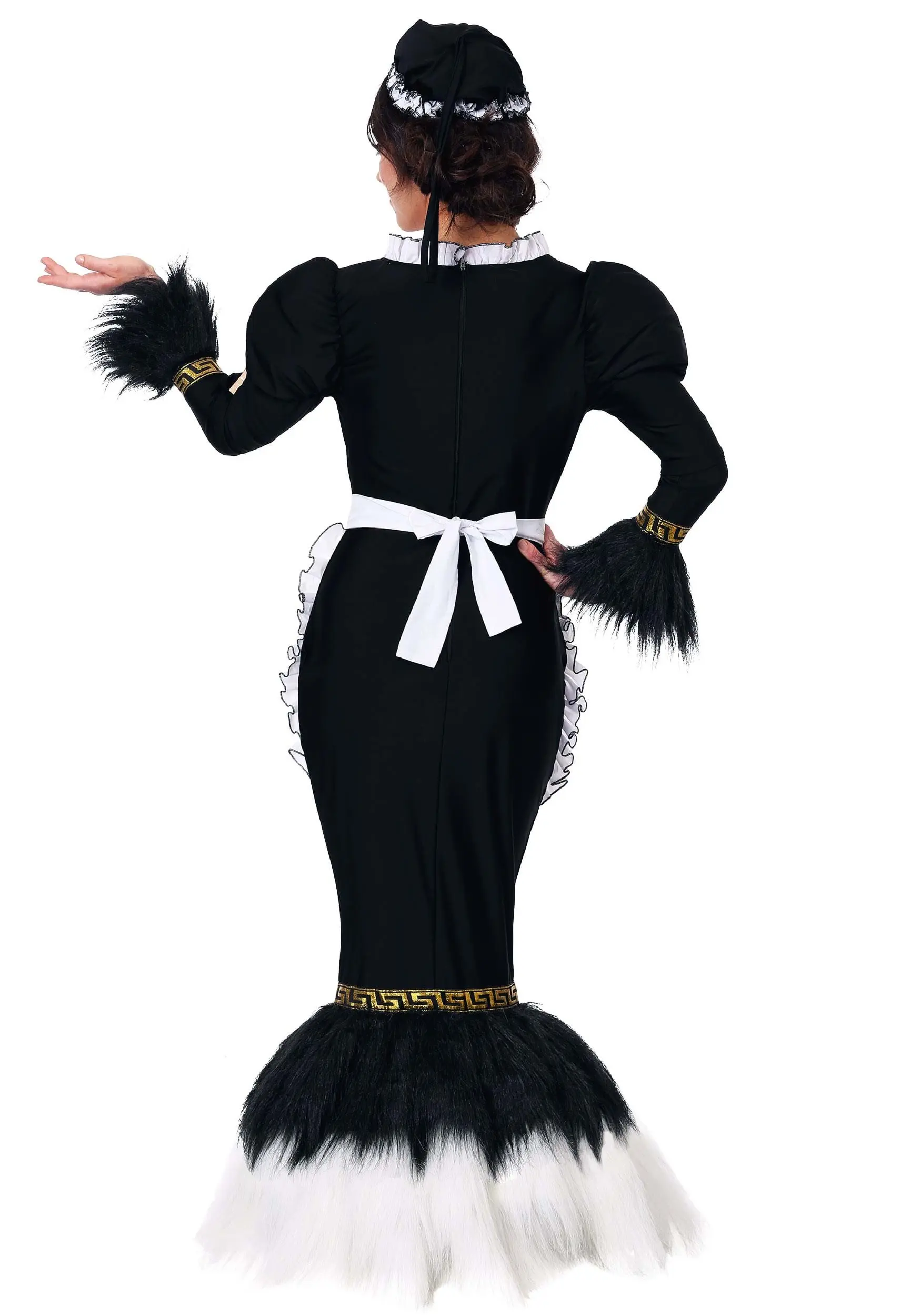 Women's French Feather Duster Costume 4 Women's French Feather Duster Costume - Image 4