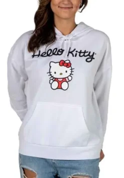 Hello Kitty Cosplay Hoodie For Women -Fun Costumes Shop womens hello kitty cosplay hoodie alt 2