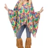 Fun World Hippie Poncho Costume For Women