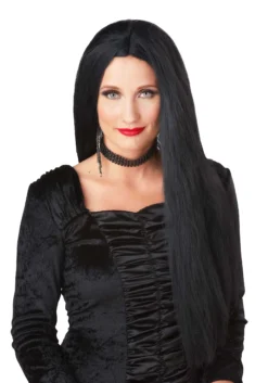 Long Black Witch Wig For Women