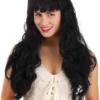 Long Wavy Black Wig For Women