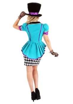 Marvelously Mad Hatter Costume For Women 3 Marvelously Mad Hatter Costume For Women -Fun Costumes Shop womens marvelously mad hatter costume2