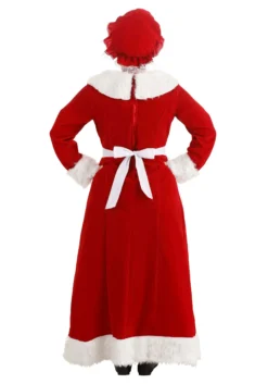 Women's Deluxe Mrs Claus Costume -Fun Costumes Shop womens mrs claus deluxe costume alt 2