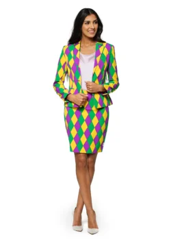 Womens Opposuits Harlequeen Suit 5 Womens Opposuits Harlequeen Suit -Fun Costumes Shop womens opposuits harlequeen suit alt 2