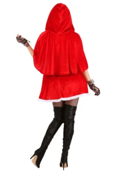 Armada Plus Size Women's Red Hot Riding Hood Costume -Fun Costumes Shop womens plus red hot riding hood costume alt 4