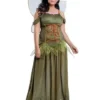 Plus Size Rose Fairy Princess Women's Costume
