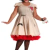 Women's Plus Size Voodoo Doll Costume
