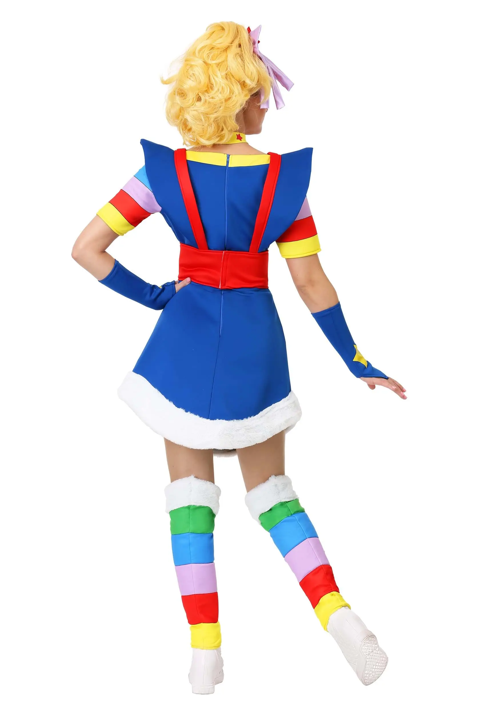 Rainbow Brite Adult Costume 3 Rainbow Brite Adult Costume - Image 3