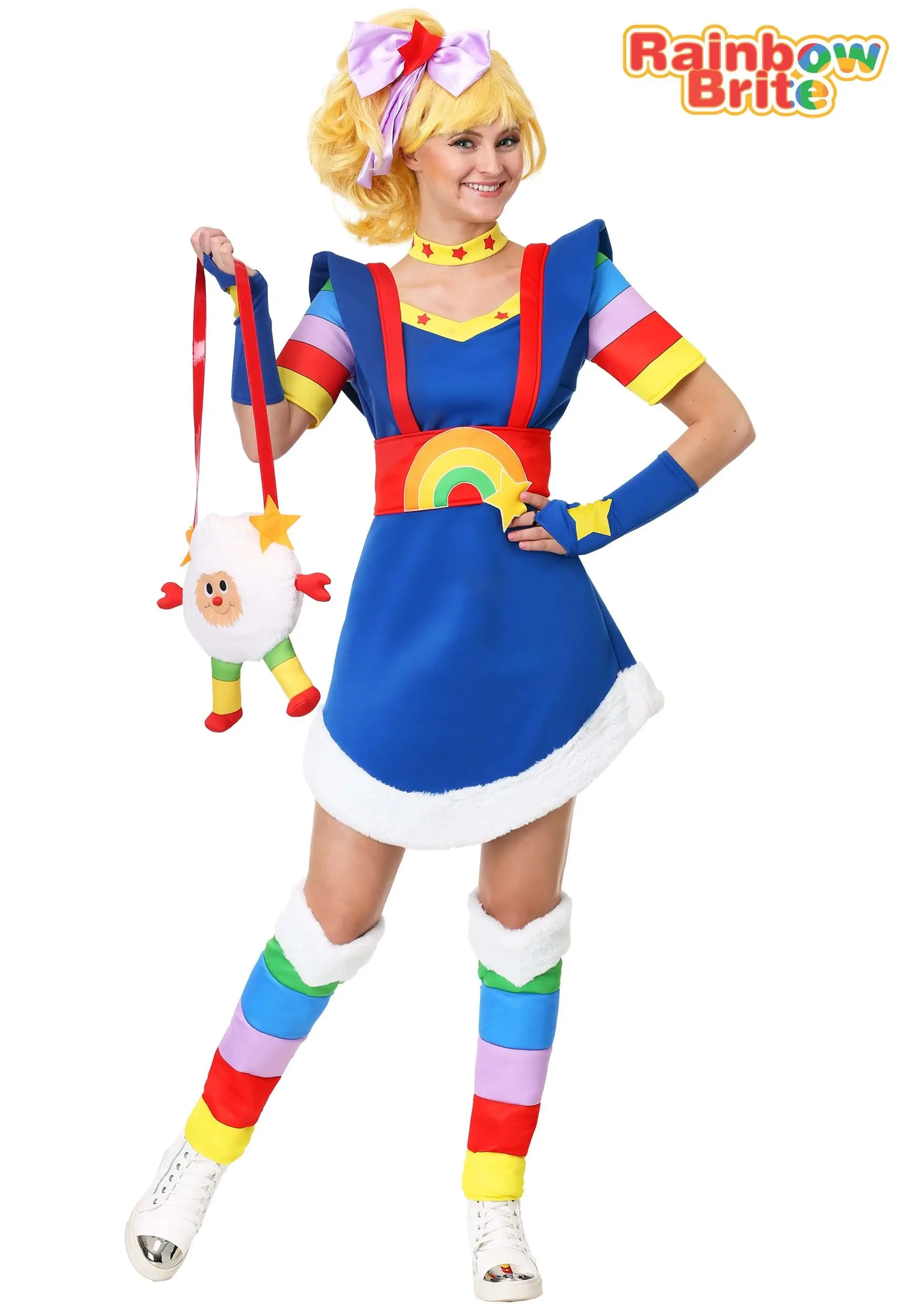 Rainbow Brite Adult Costume 1 Rainbow Brite Adult Costume