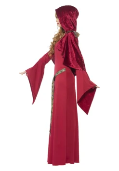 Smiffys Women's Red High Priestess Costume -Fun Costumes Shop womens red high priestess costume alt 2