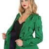 Women's Green Riddler Blazer