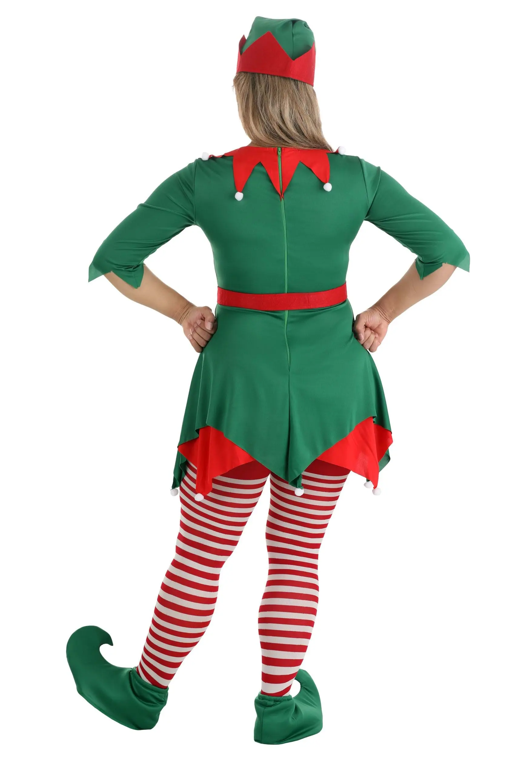 Women's Santa's Helper Costume 3 Women's Santa's Helper Costume - Image 3