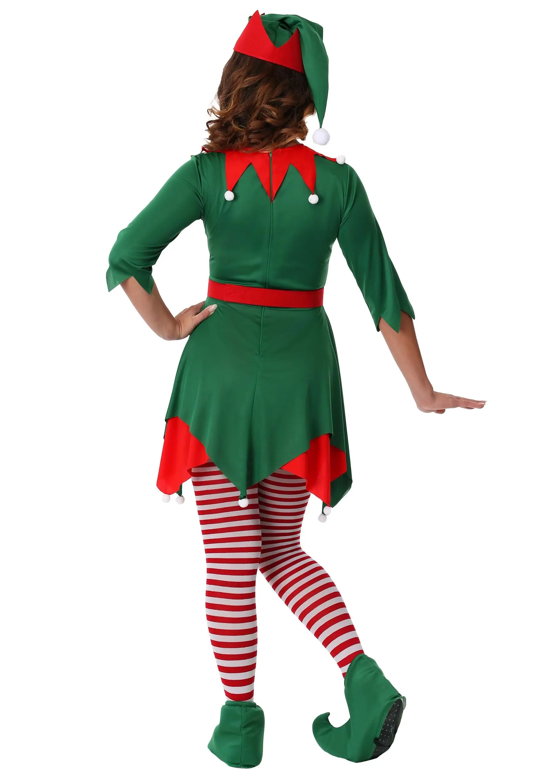 Women's Santa's Helper Costume 4 Women's Santa's Helper Costume - Image 4