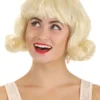 Short Blonde 50s Wig For Women