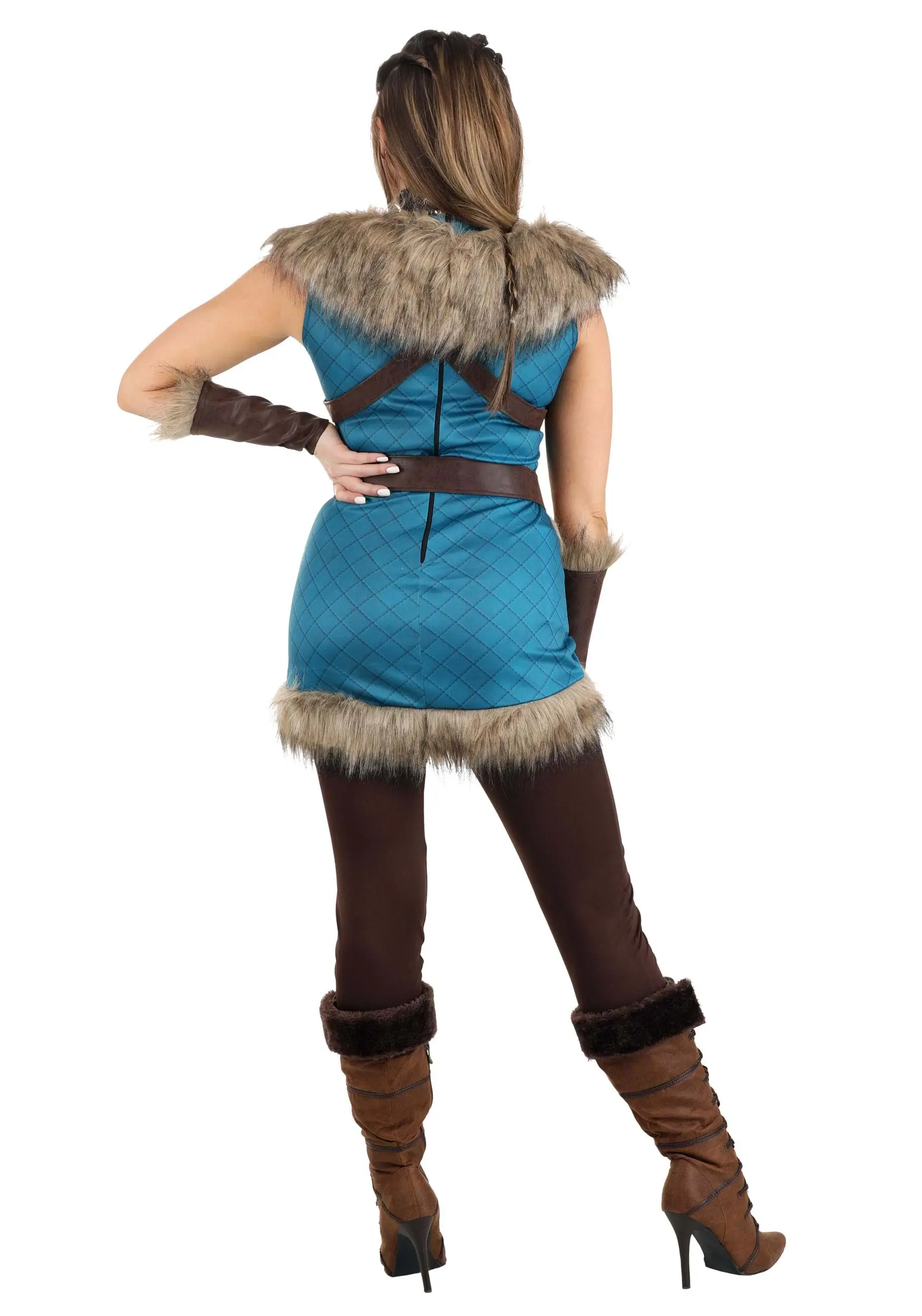 Women's Valhalla Viking Costume 2 Women's Valhalla Viking Costume - Image 2