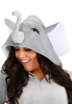 Wild Elephant Costume For Women -Fun Costumes Shop womens wild elephant costume3