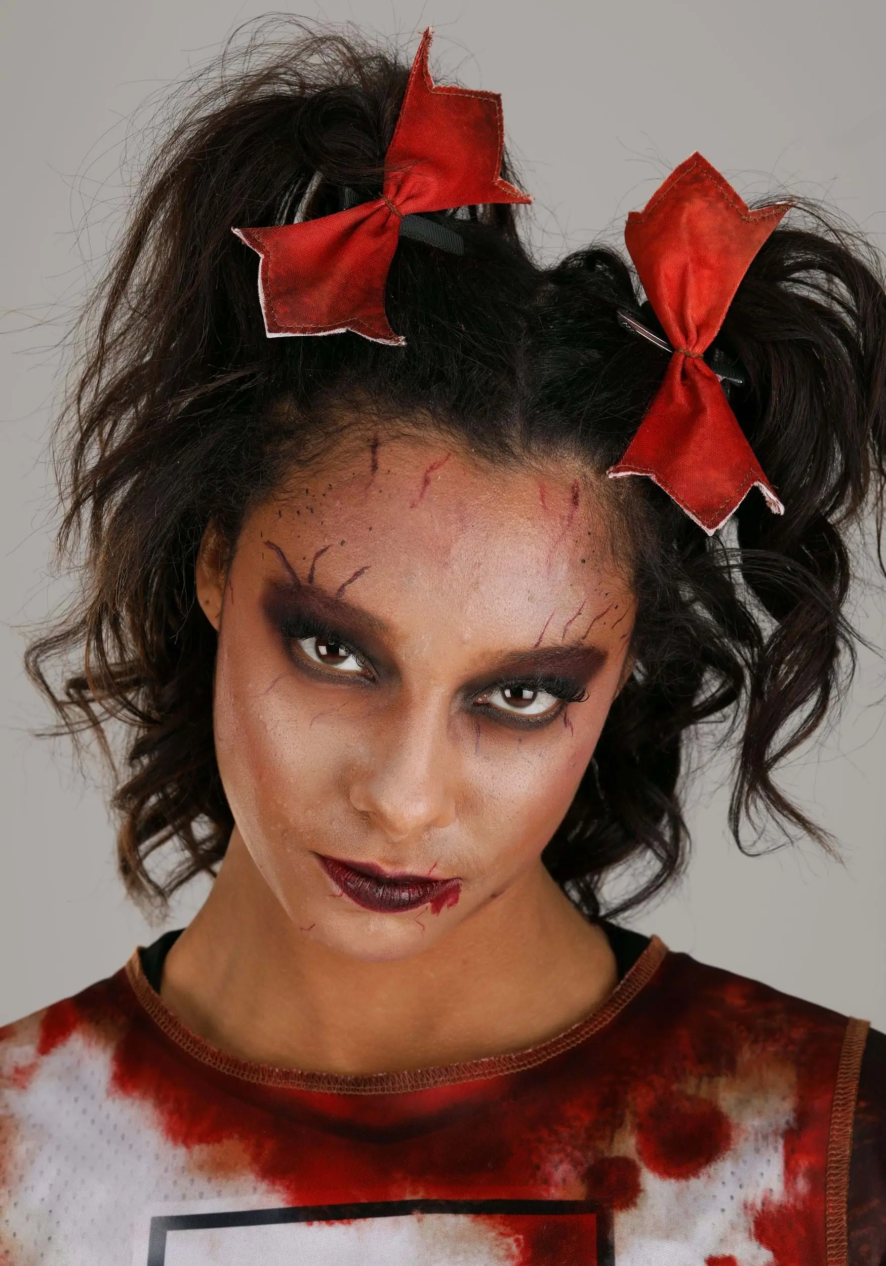 Zombie Cheerleader Costume For Women 3 Zombie Cheerleader Costume For Women - Image 3