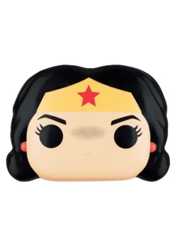 Disguise Funko POP! Wonder Woman Mask For Adults -Fun Costumes Shop wonder woman funko half mask alt 5