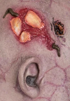 Wretched Zombie Mask For Adults -Fun Costumes Shop wretched zombie mask alt 5