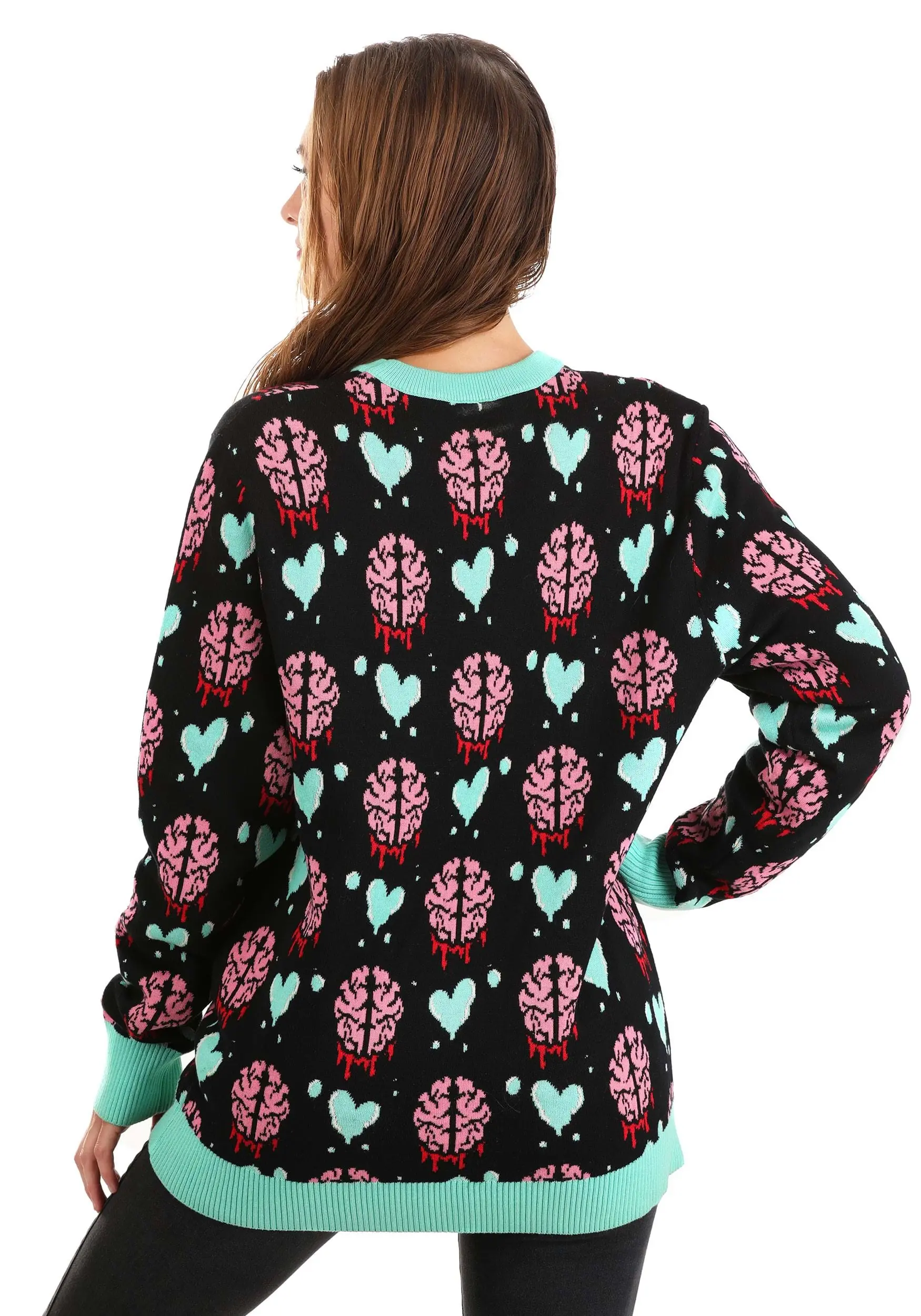 You're My Zom-Bae Valentines Day Adult Sweater 7 You're My Zom-Bae Valentines Day Adult Sweater - Image 7